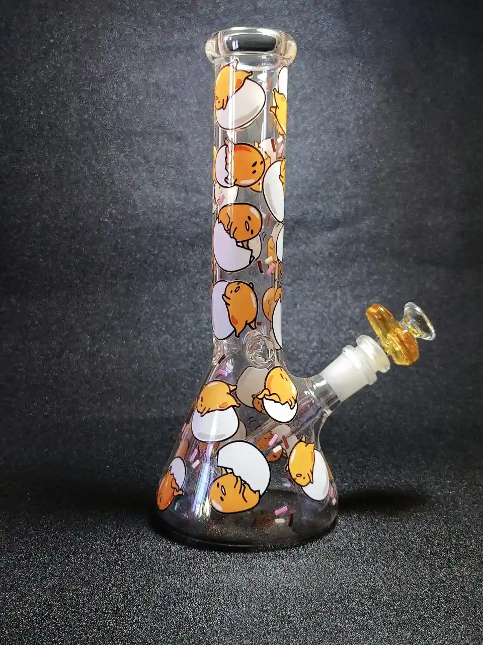 10-Inch Gudetama Lazy Mood Beaker Glass Bong - Image 4