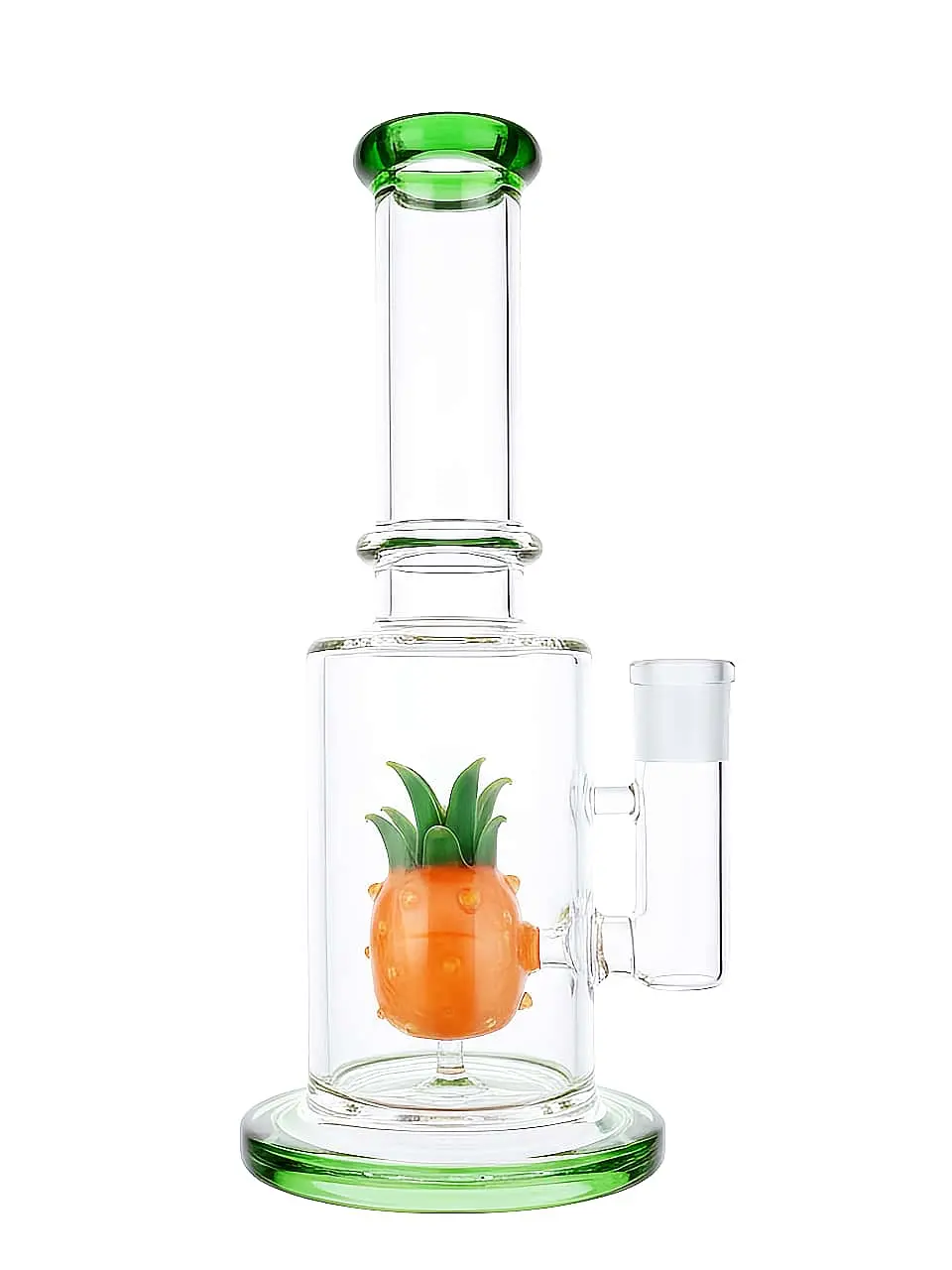 10-Inch Tropical Pineapple Percolator Glass Bong