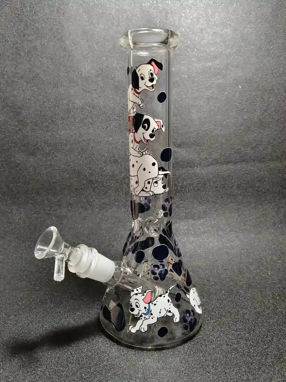 101 Dalmatians Paw Print 10-Inch Beaker Glass Bong - Image 4