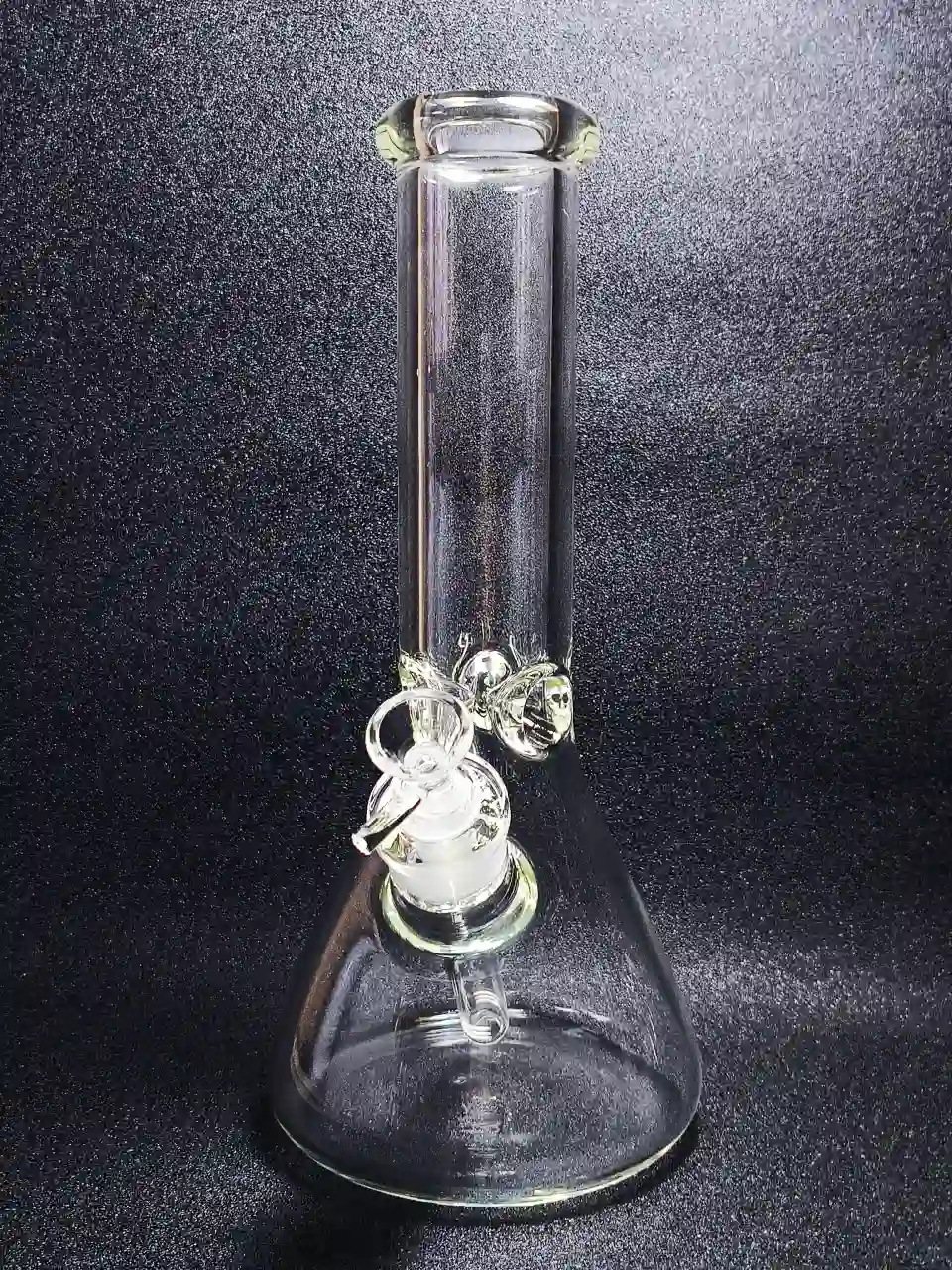 12-Inch Clear 7mm Borosilicate Glass Beaker Bong - Image 5