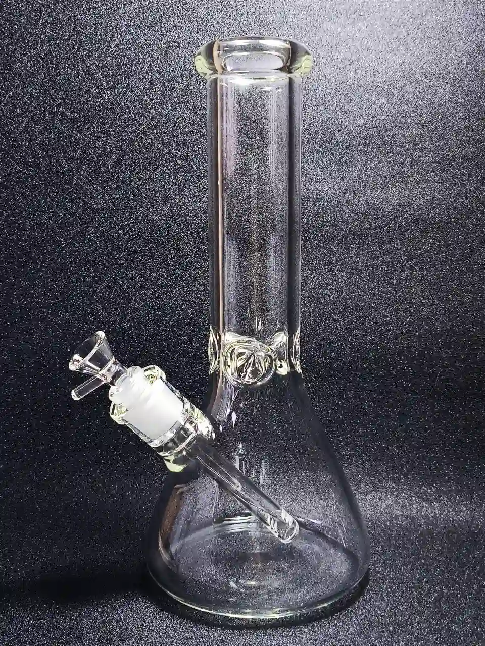 12-Inch Clear 7mm Borosilicate Glass Beaker Bong - Image 4