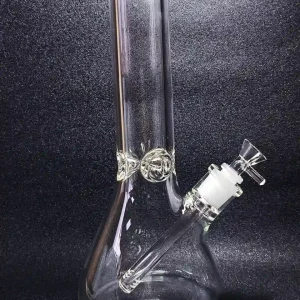 12-Inch Clear 7mm Borosilicate Glass Beaker Bong