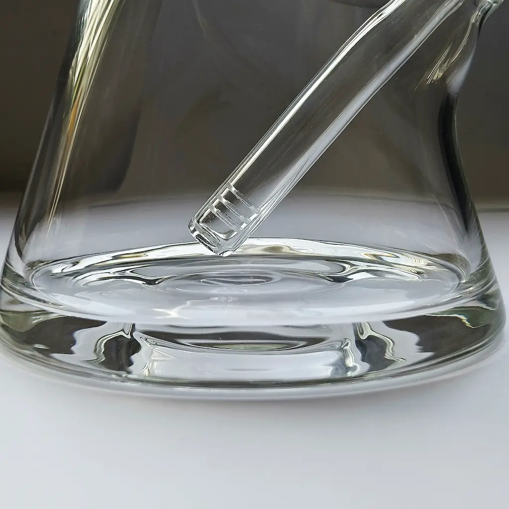 12 Inch Clear Borosilicate Glass Beaker Bong with 9mm Thick Glass - Image 3
