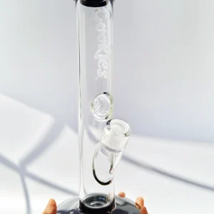 Cookies 13 Inch 5mm Borosilicate Glass Straight Tube Bong