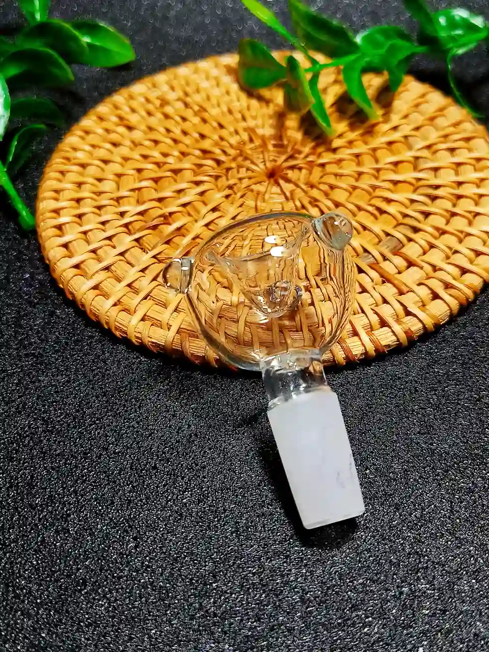 14mm Male Bubble-Style Borosilicate Glass Bong Bowl - Image 5