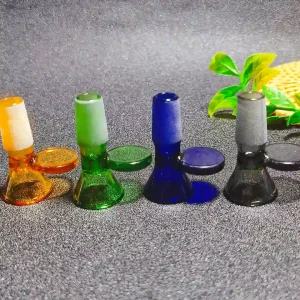 14mm Male Tabbed Borosilicate Glass Bong Bowl