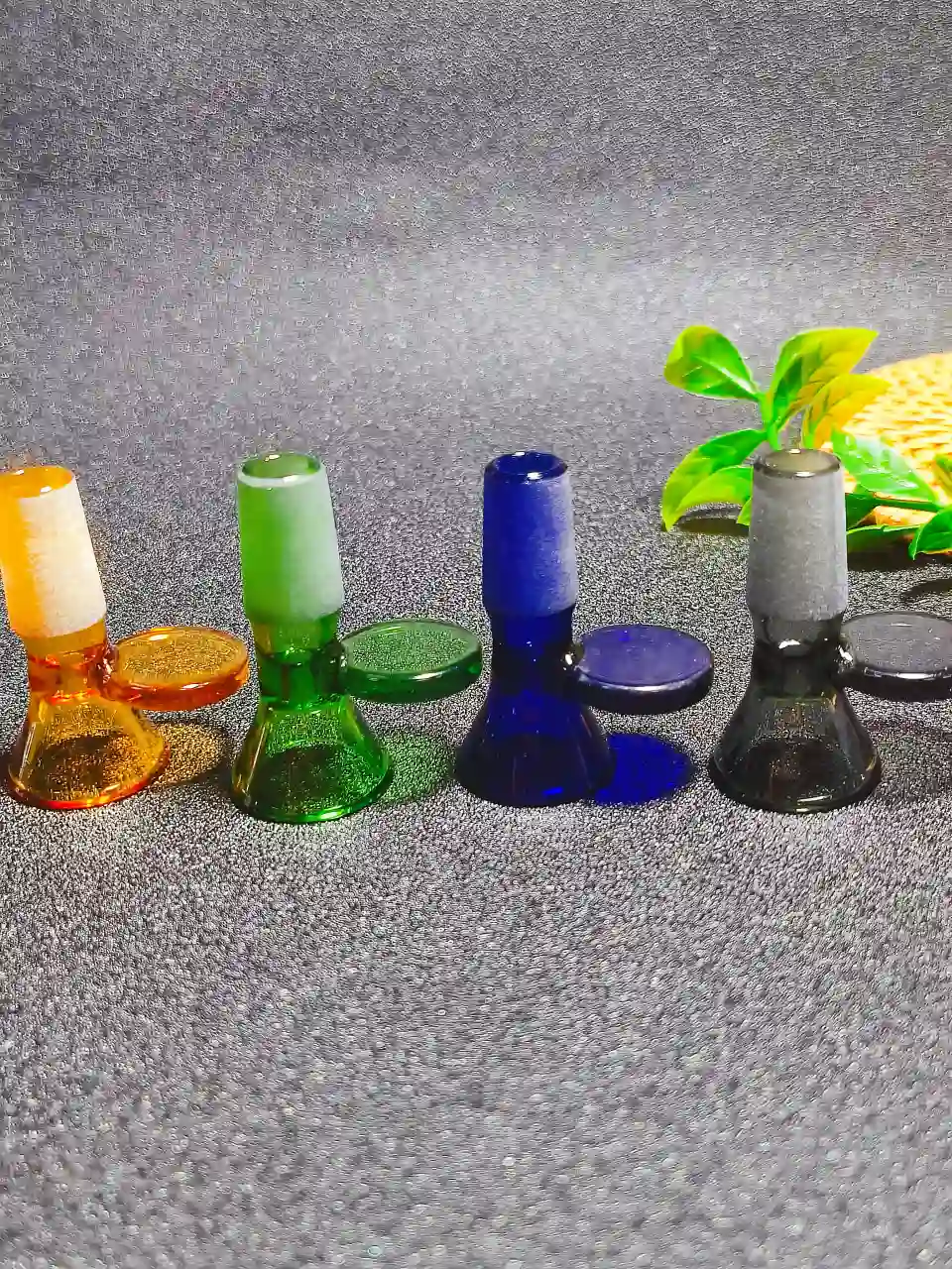 14mm Male Tabbed Borosilicate Glass Bong Bowl