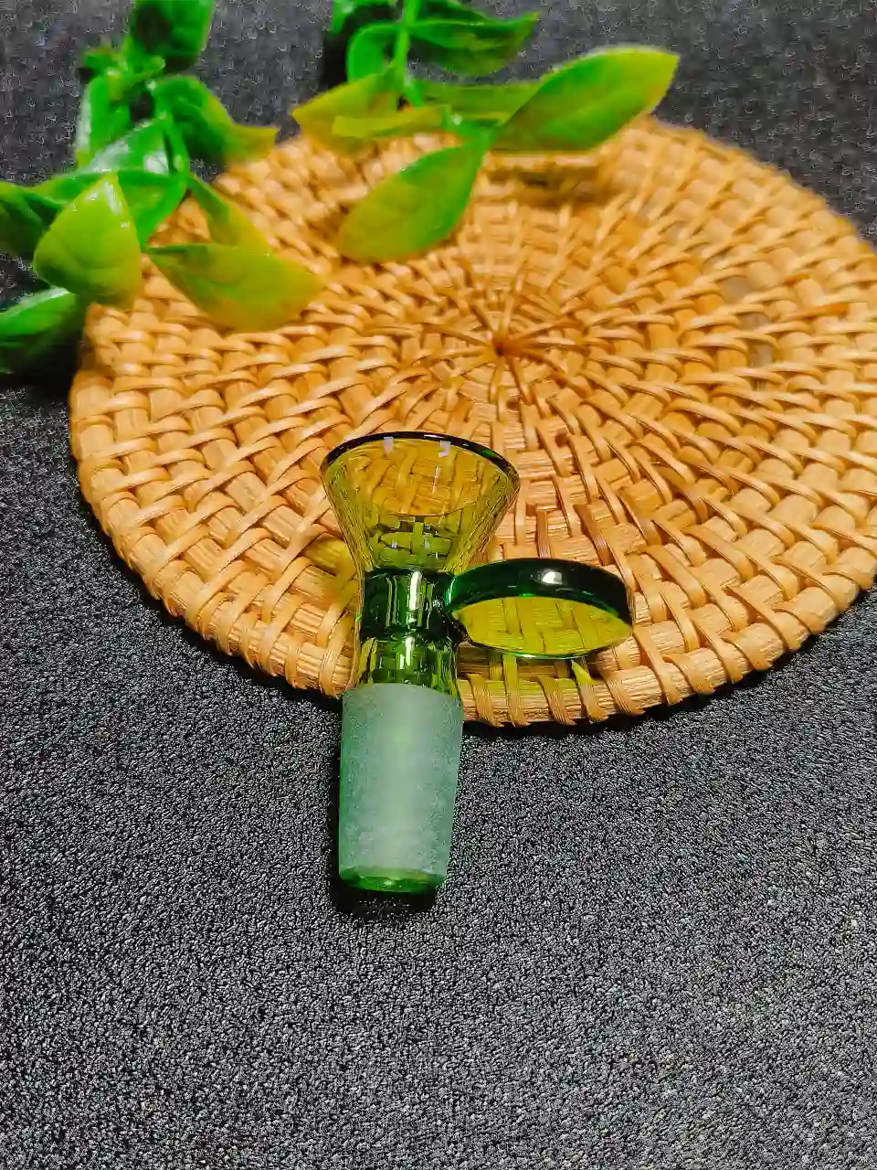 14mm Male Tabbed Borosilicate Glass Bong Bowl - Image 2