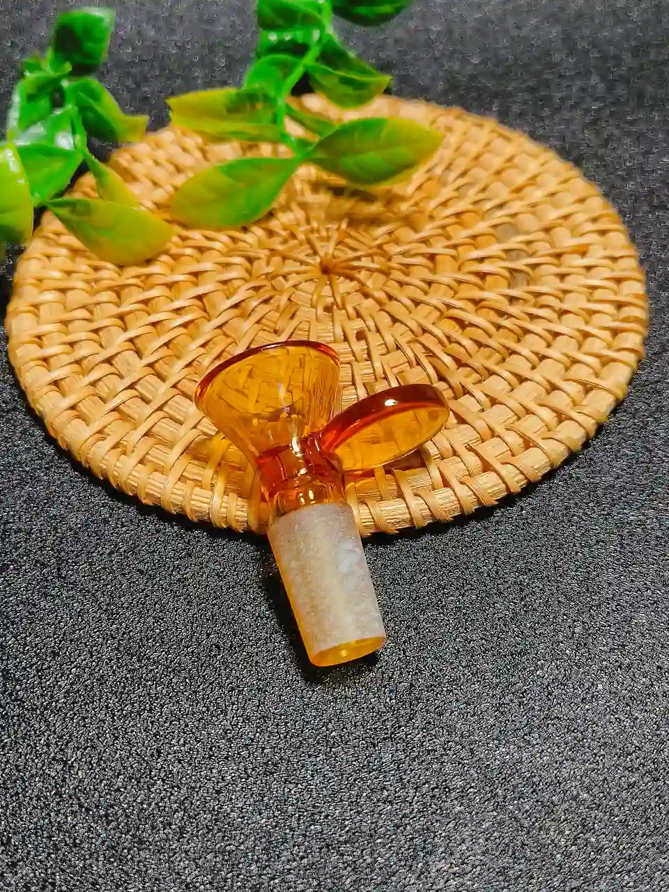14mm Male Tabbed Borosilicate Glass Bong Bowl - Image 5