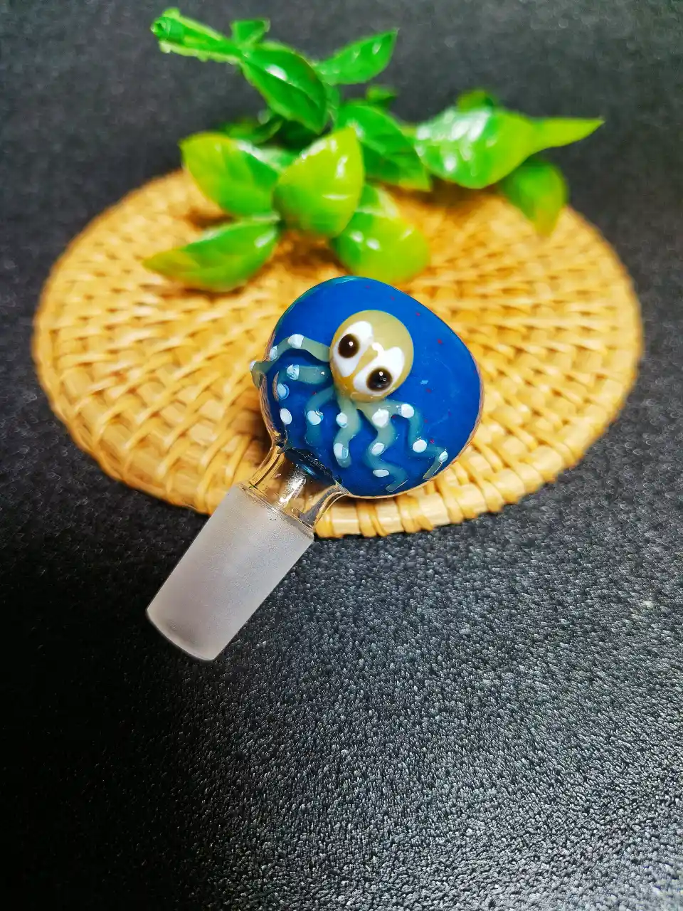 14mm Male Octopus Borosilicate Glass Bong Bowl - Image 3