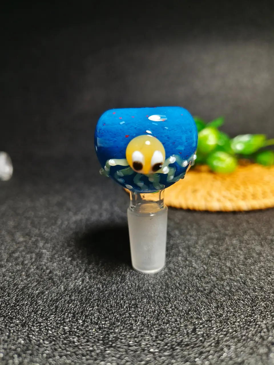 14mm Male Octopus Borosilicate Glass Bong Bowl - Image 4