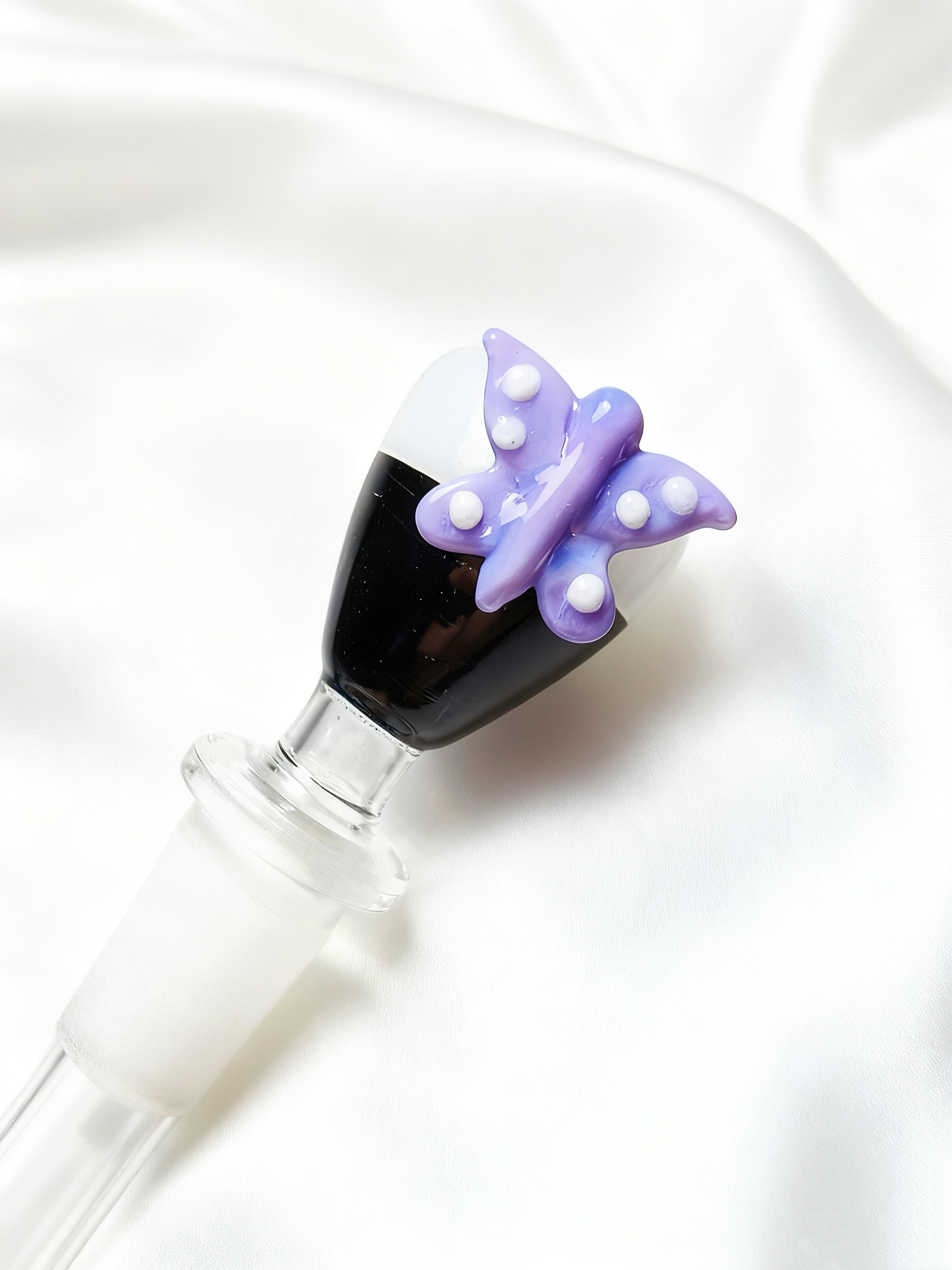14mm Male Butterfly Borosilicate Glass Bowl Piece - Image 5