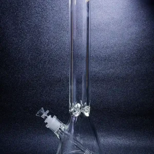18 Inch 7mm Clear Borosilicate Glass Beaker Bong