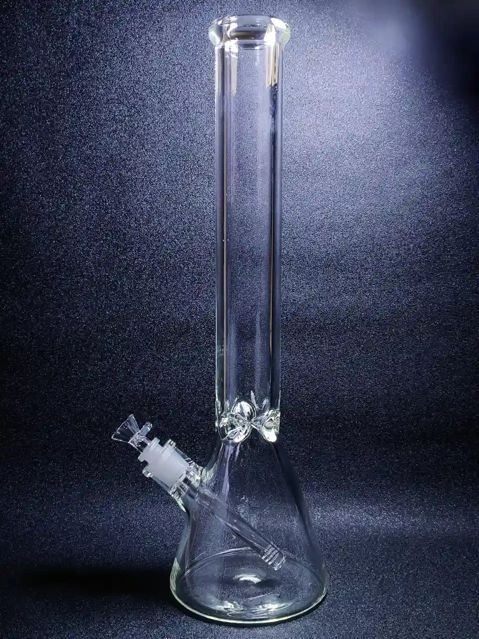 18 Inch 7mm Clear Borosilicate Glass Beaker Bong