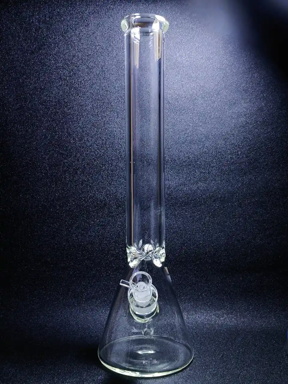 18 Inch 7mm Clear Borosilicate Glass Beaker Bong - Image 2