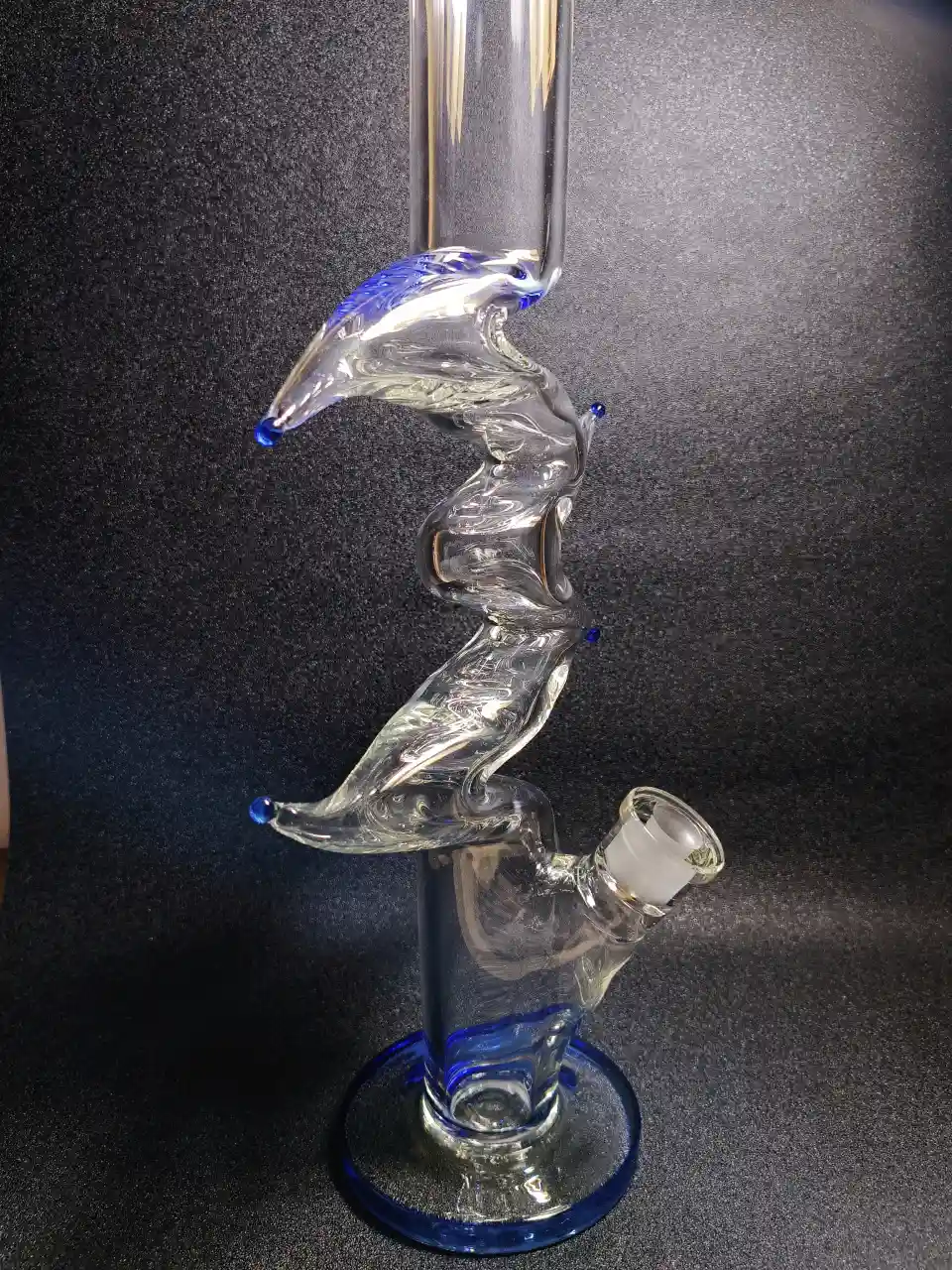 19 Inch 7mm Zig Zag Beaker Zong Bong - Image 4