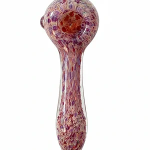 4.7-Inch Nebula Bloom Millefiori Glass Spoon Pipe