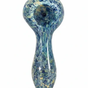 4-Inch Starry Night Borosilicate Glass Spoon Pipe