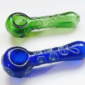 4-Inch Forest Mushroom Borosilicate Glass Spoon Pipe