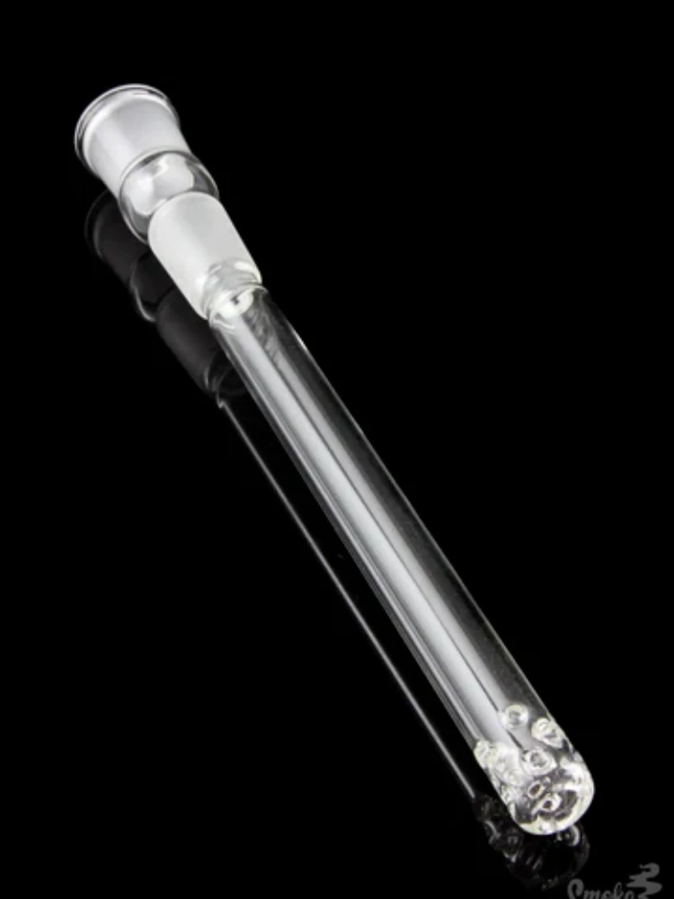 Clear Glass Hole Diffuser Downstem 18mm to 18mm - Image 2