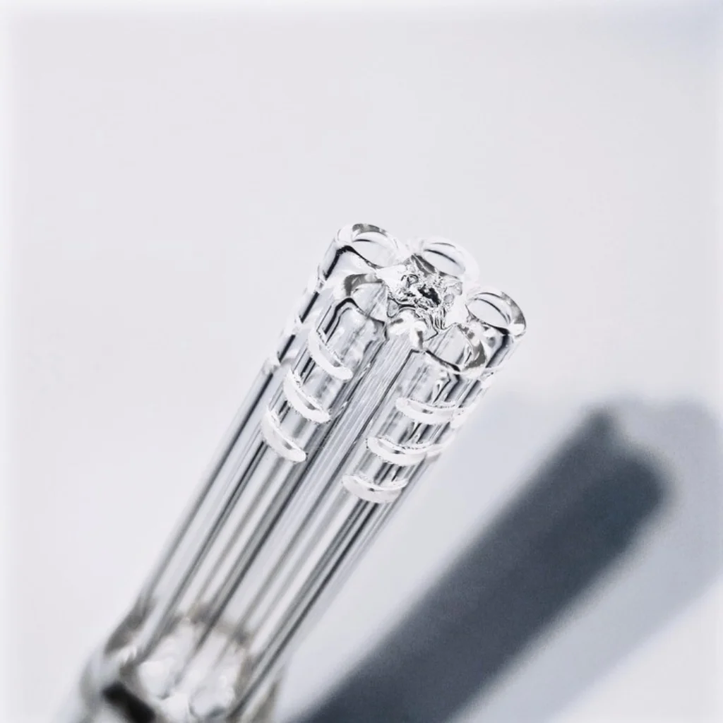 5-Arm Tree Perc Borosilicate Glass Downstem, 18mm to 14mm, 2.5–4.5 Inch - Image 2