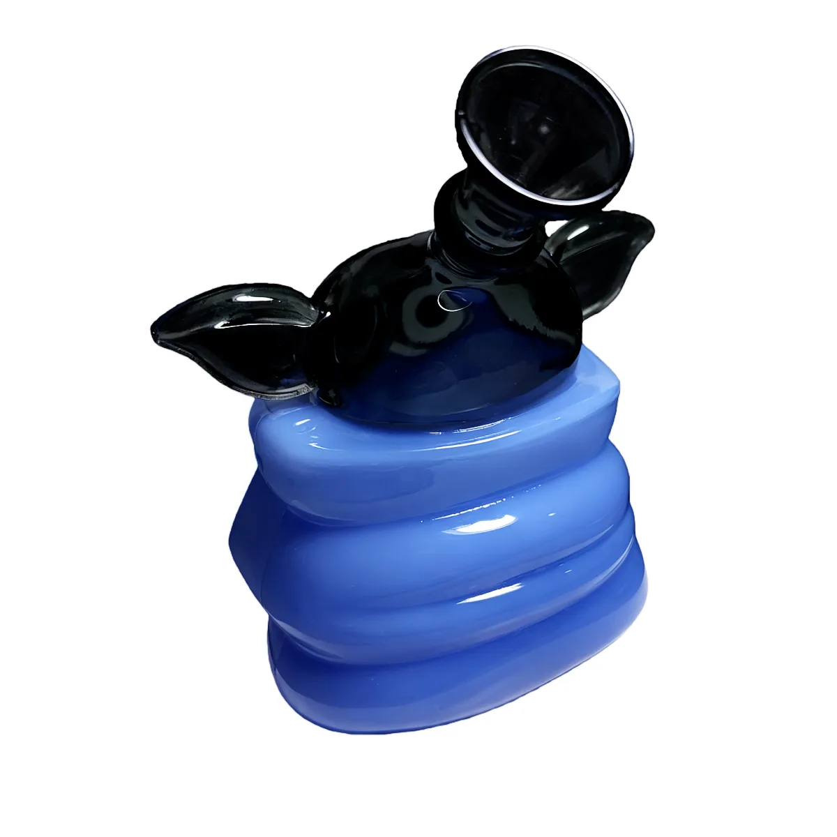 6-Inch Blue Grogu-Inspired Borosilicate Glass Mini Dab Rig - Image 2