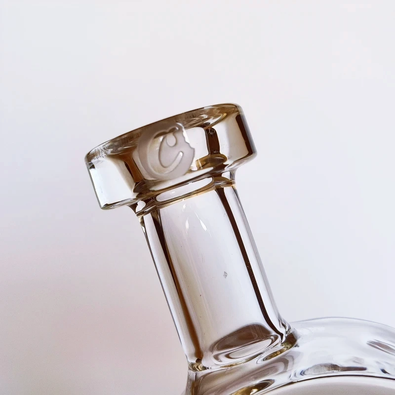 Cookies 6 Inch Cookie Bite Borosilicate Glass Mini Bubbler Bong - Flawed - Image 4