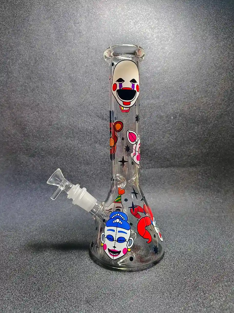 10 Inch Five Nights at Freddy's Inspired Beaker Glass Bong - Image 4