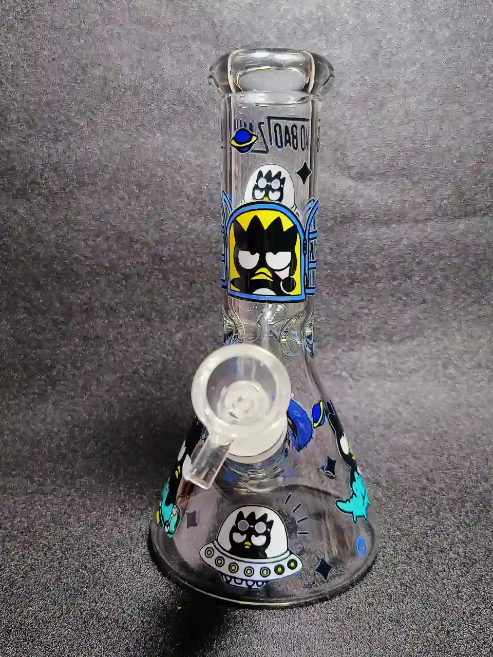 Badtz-Maru Cosmic Adventure 8 Inch Beaker Glass Bong - Image 5