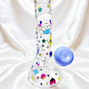 8 Inch Cinnamoroll Dreamy Cloud Beaker Glass Bong
