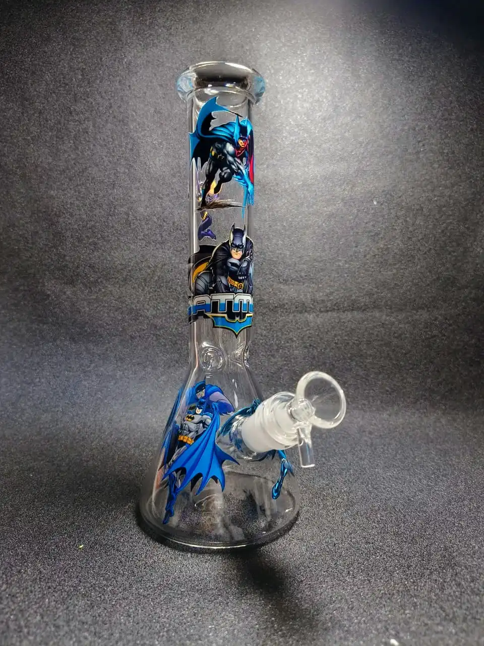 10 Inch Dark Knight Batman Inspired Beaker Bong
