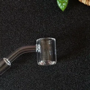 14mm Male 45° Flat Top Quartz Banger Nail, 4mm