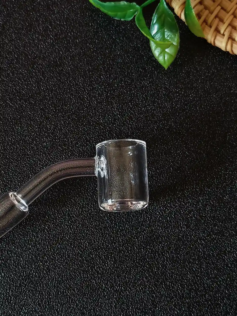 14mm Male 45° Flat Top Quartz Banger Nail, 4mm