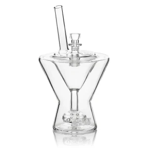 7 Inch GRAV Martini Glass Bubbler with Swiss-Hole Perc