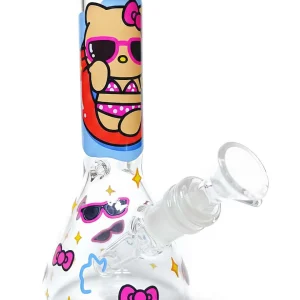 8 Inch Hello Kitty Bikini Beaker Glass Bong