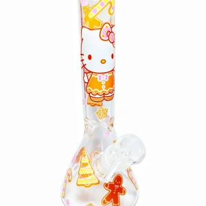 10-Inch Hello Kitty Gingerbread Beaker Bong
