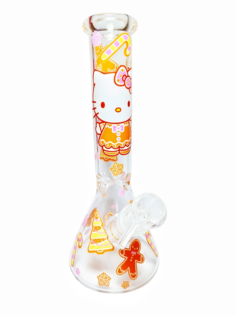 10-Inch Hello Kitty Gingerbread Beaker Bong