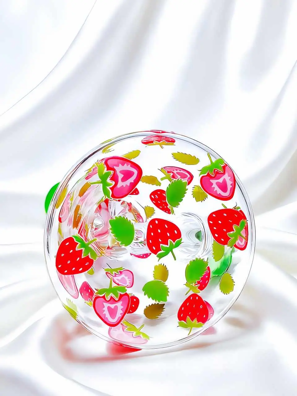 10-Inch Hello Kitty Strawberry Garden Beaker Bong - Image 3