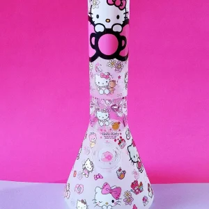 12.5 Inch Hello Kitty x LV-Style 9mm Beaker Glass Bong
