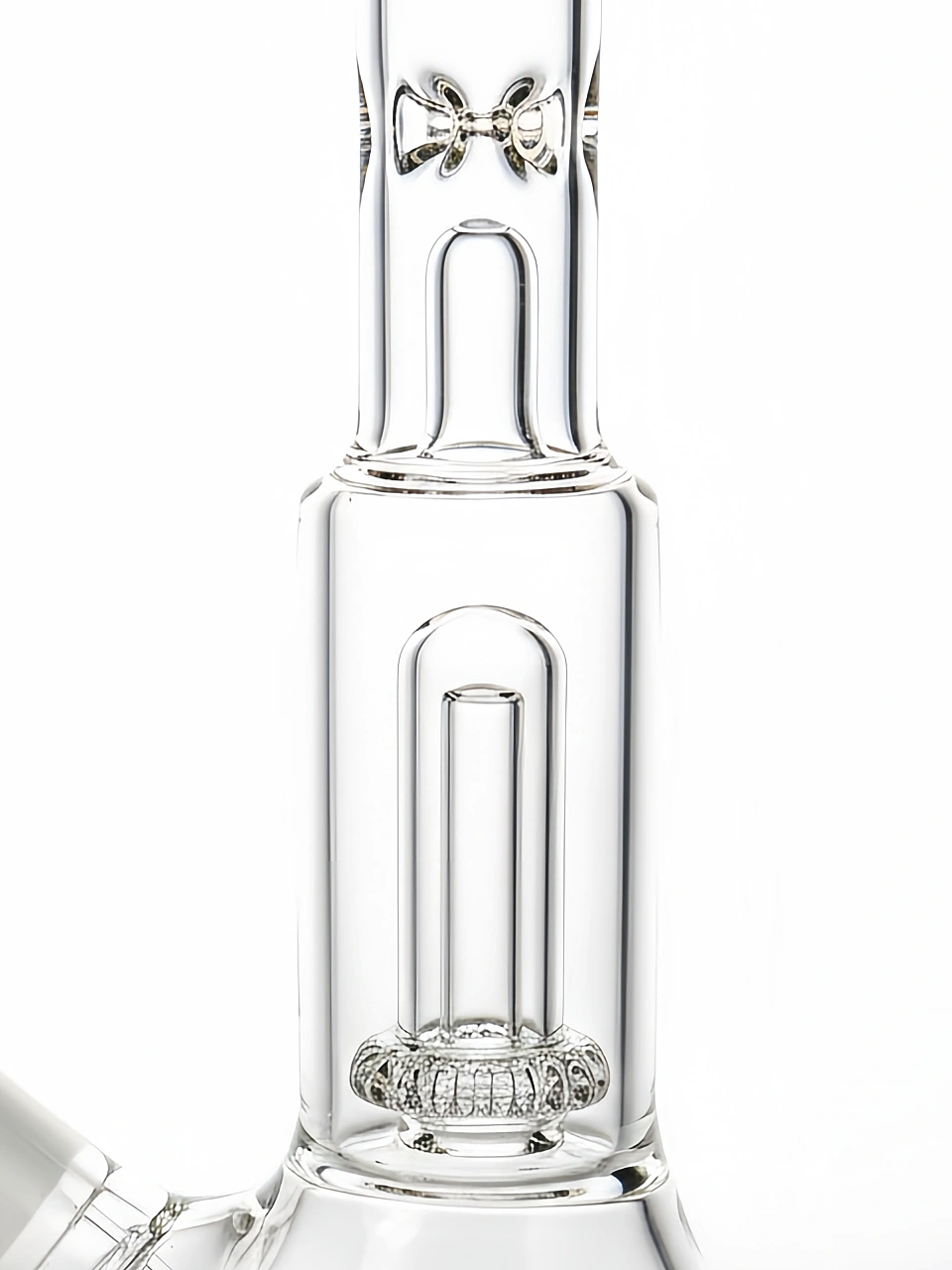10 Inch Light Green Beaker Bong with Showerhead UFO Perc - Image 2