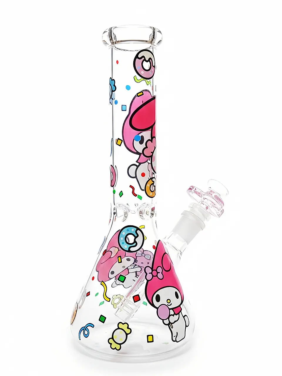 10 Inch My Melody Candy Wonderland Beaker Glass Bong - Image 3