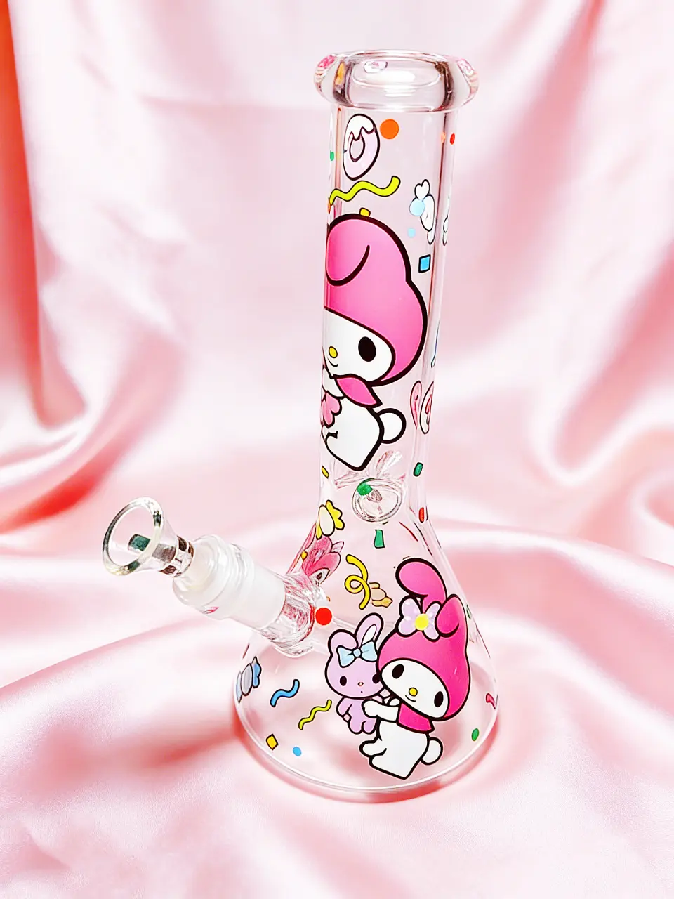 10 Inch My Melody Candy Wonderland Beaker Glass Bong - Image 6