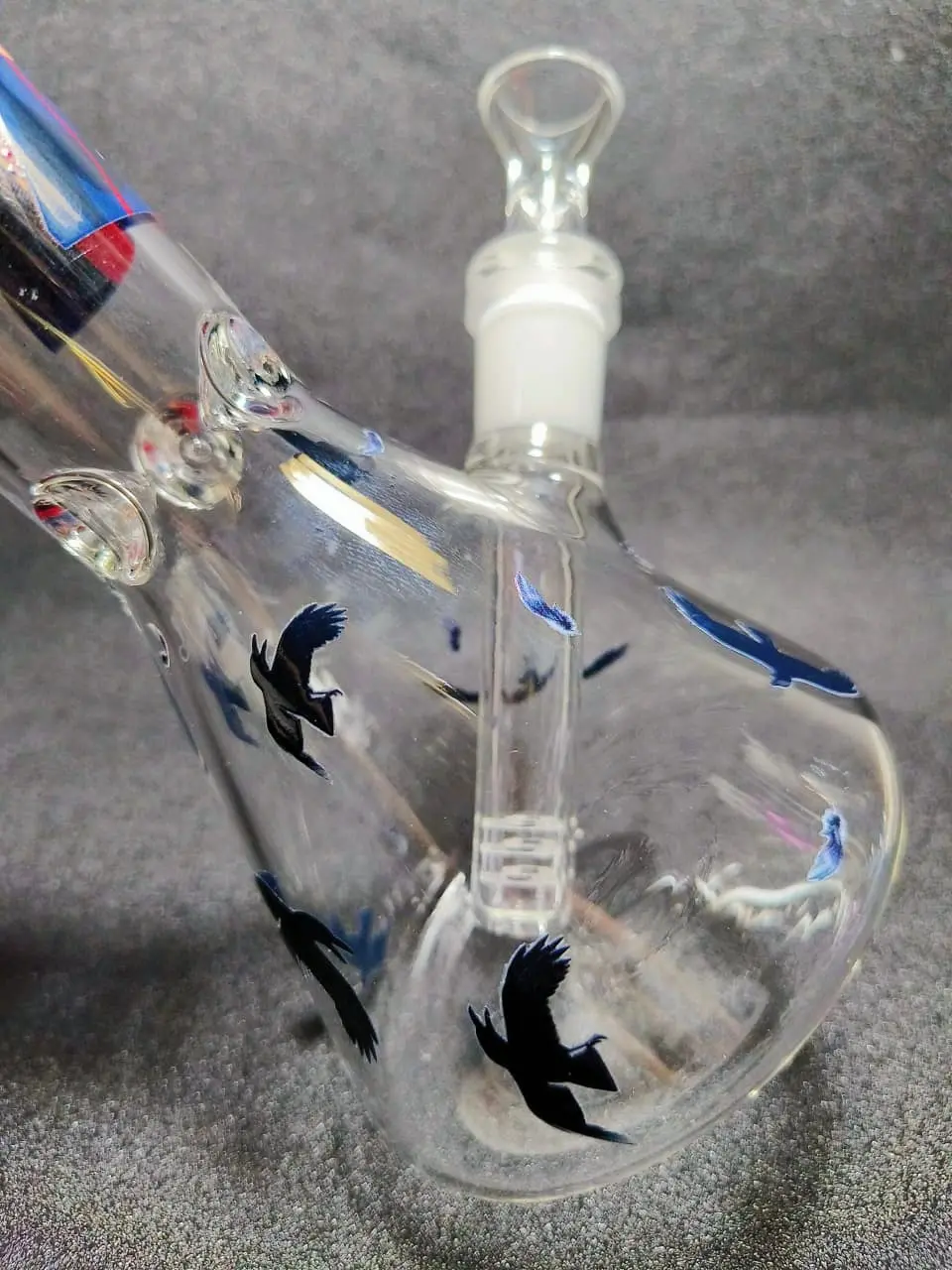 10-Inch Naruto Itachi Uchiha Beaker Glass Bong - Image 6