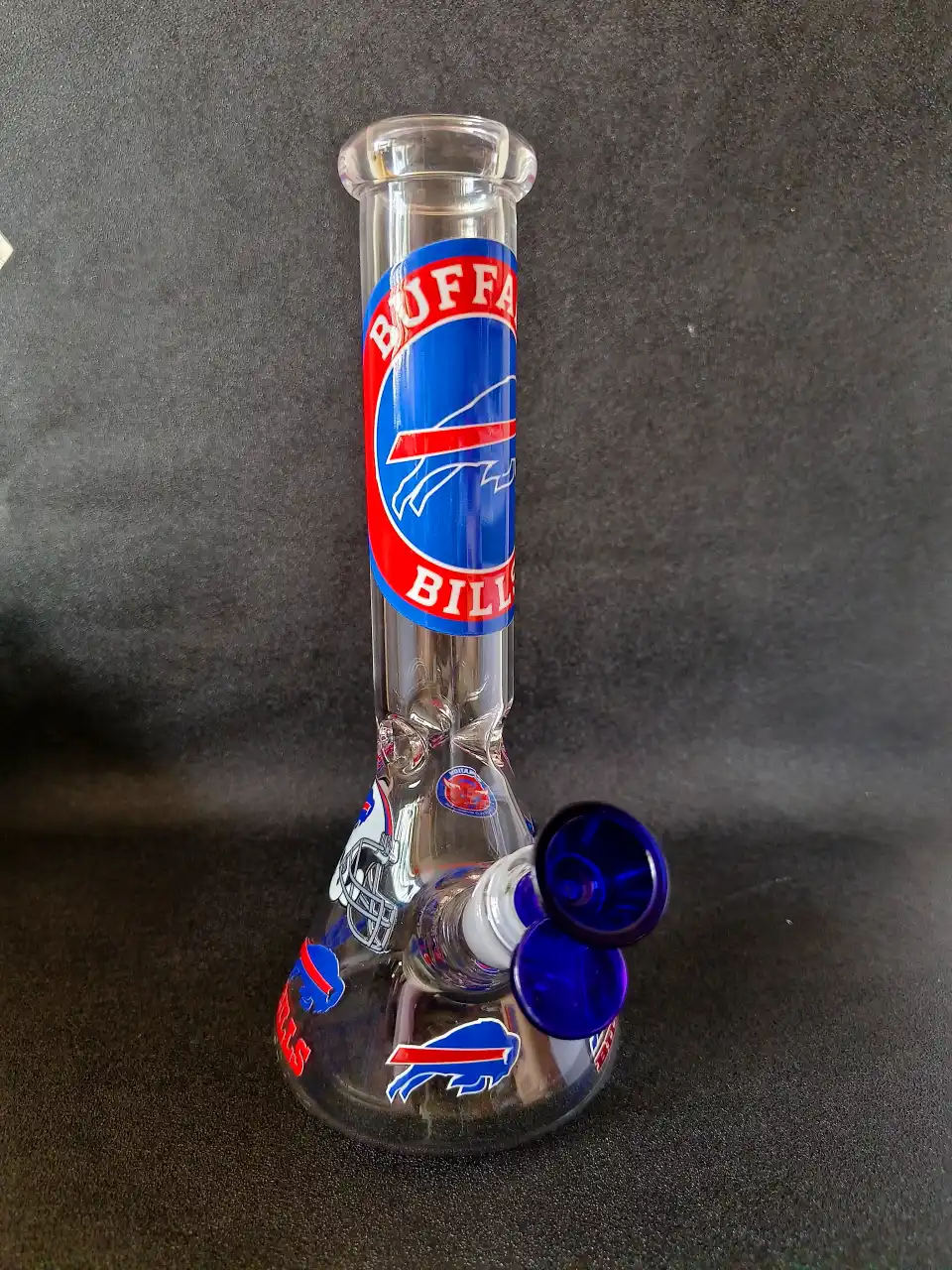 10 Inch Buffalo Bills NFL-Inspired Beaker Glass Bong