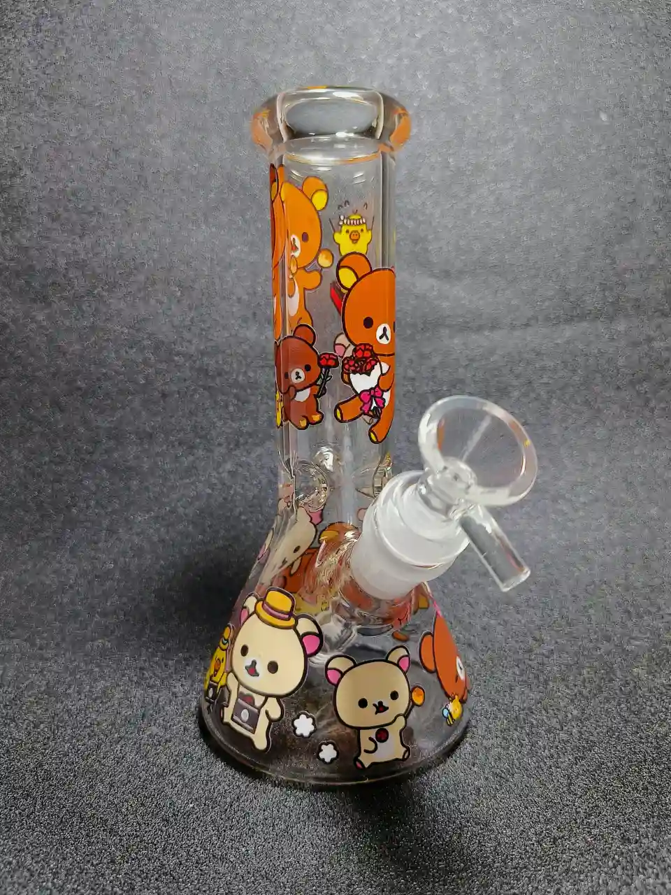 Rilakkuma Korilakkuma 8 Inch Beaker Glass Bong