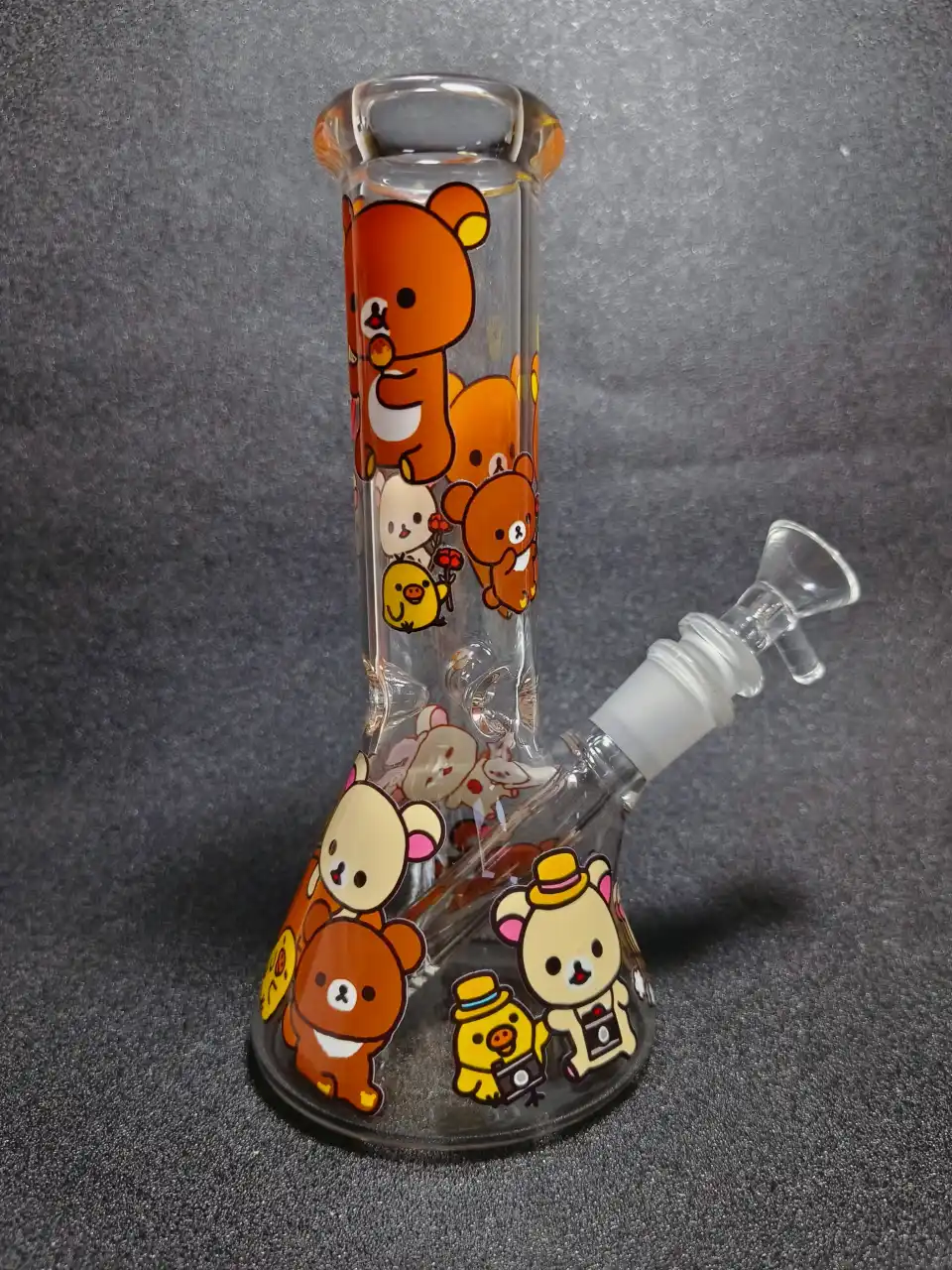 Rilakkuma Korilakkuma 8 Inch Beaker Glass Bong - Image 2
