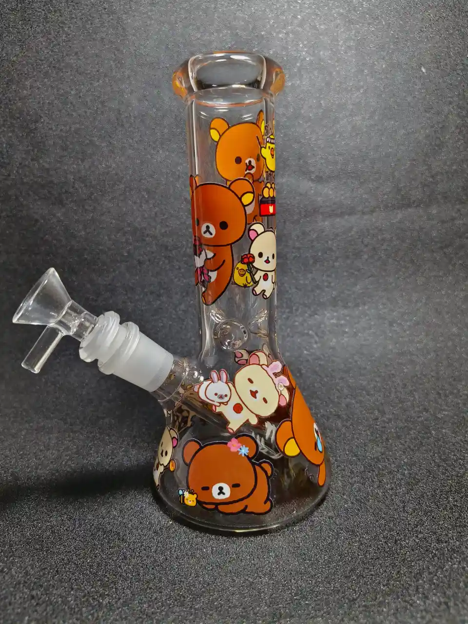 Rilakkuma Korilakkuma 8 Inch Beaker Glass Bong - Image 4