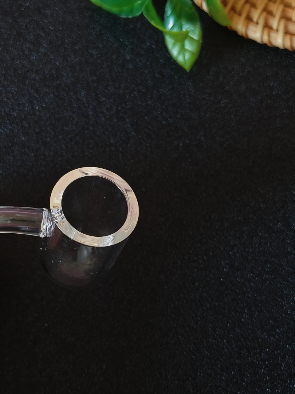 14mm Male 90° Round Bottom Flat Top Quartz Banger, 3mm - Image 3