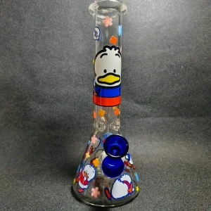 Sanrio Pekkle 10-Inch Kawaii Beaker Glass Bong