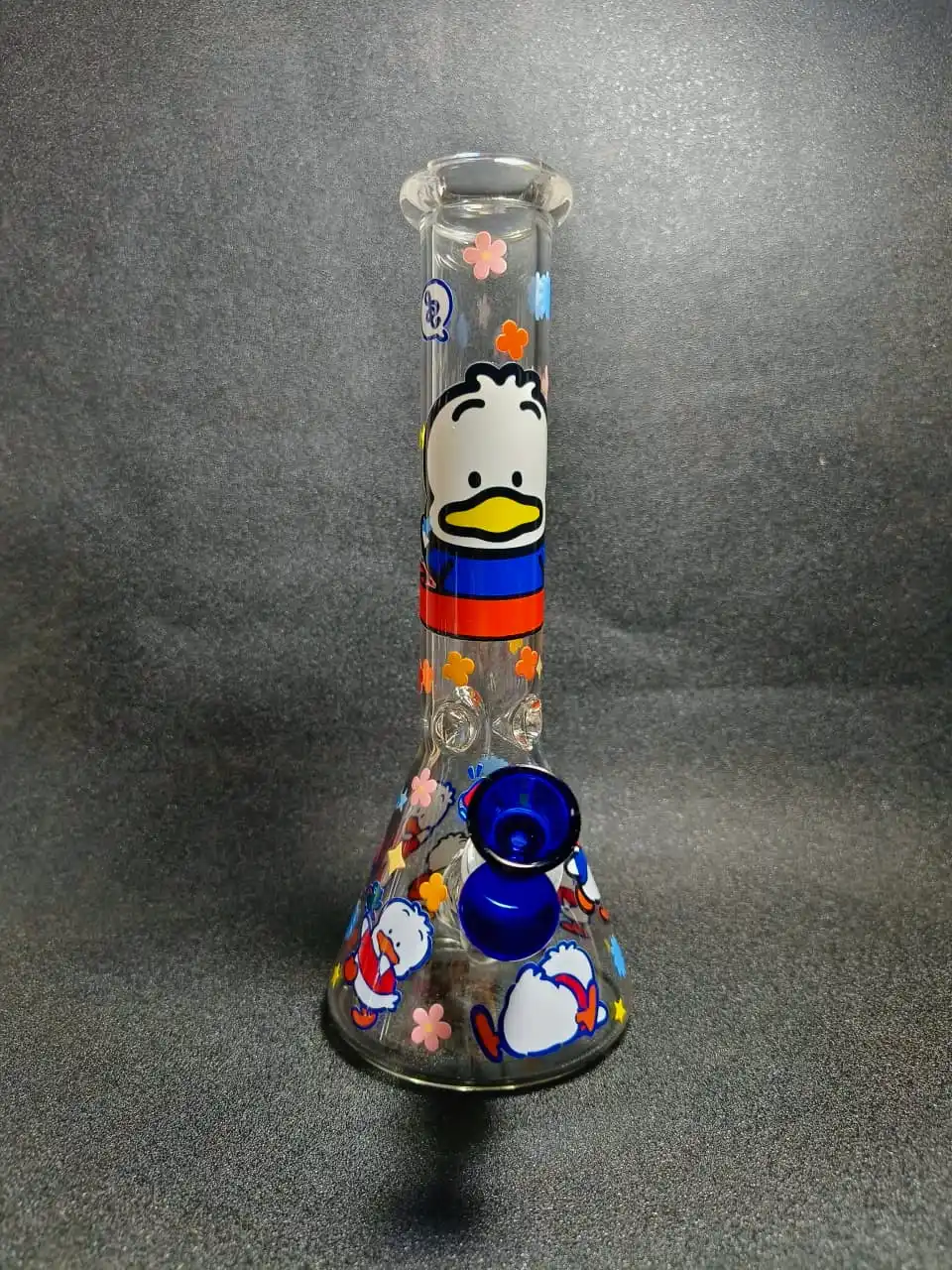 Sanrio Pekkle 10-Inch Kawaii Beaker Glass Bong